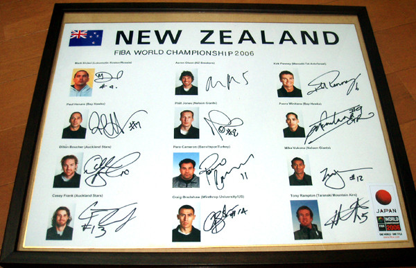 NZ National Basketball Team 2006