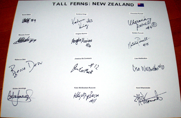 NZ National Basketball Team 2007