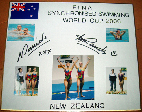NZ National Synchronized Swimming Team 2006