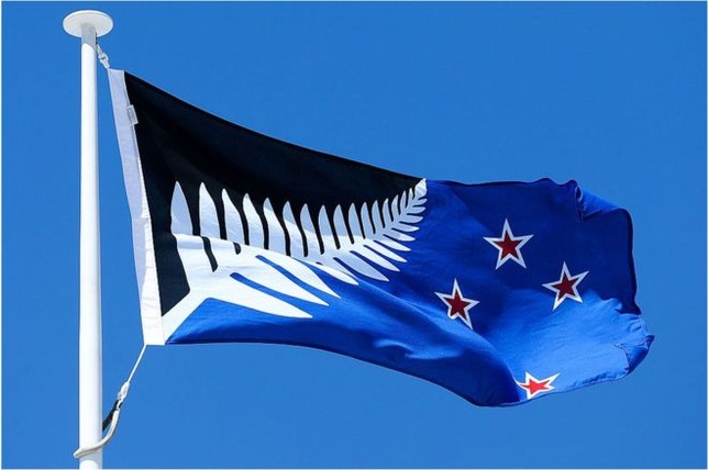 ニュージーランド国旗 × 暫定の１位