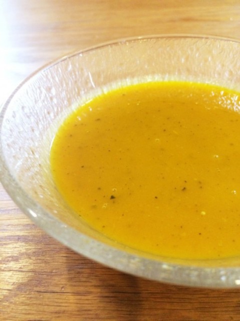 ニュージーランドかぼちゃの冷製スープ